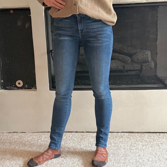 7 For All Mankind Denim - 7 For All Mankind Gwenevere Skinny Jeans 27